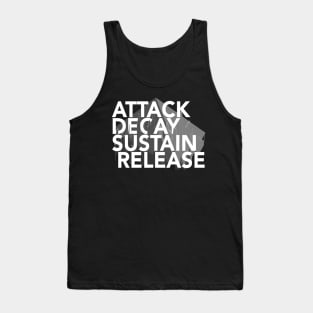 Attack, Decay, Sustain, Release Synthesizer Tank Top